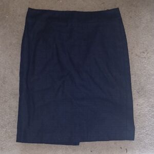 J. Crew Navy Pencil Skirt